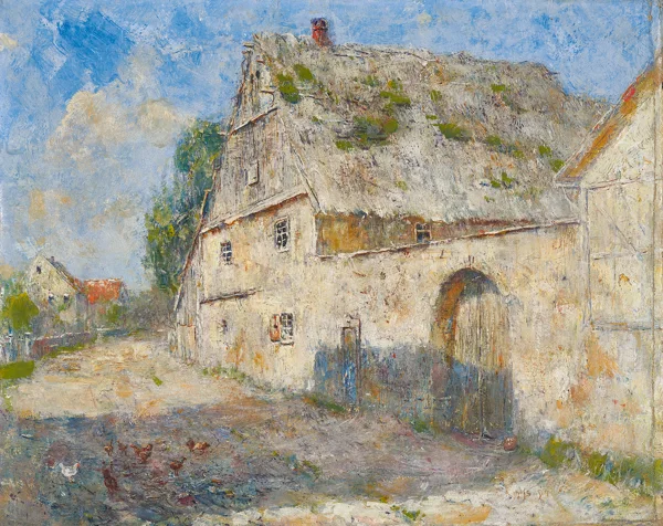 Christian Rohlfs — Bauernhof, 1891