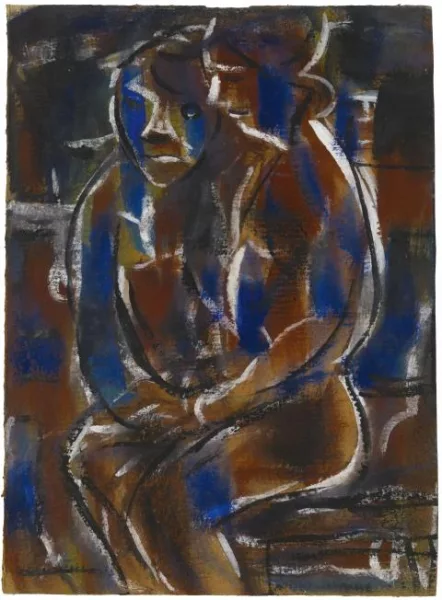 Christian Rohlfs — Zwei Figuren