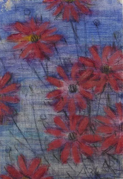 Christian Rohlfs — Rote Sternblüten