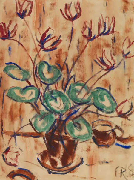 Christian Rohlfs — Alpenveilchen