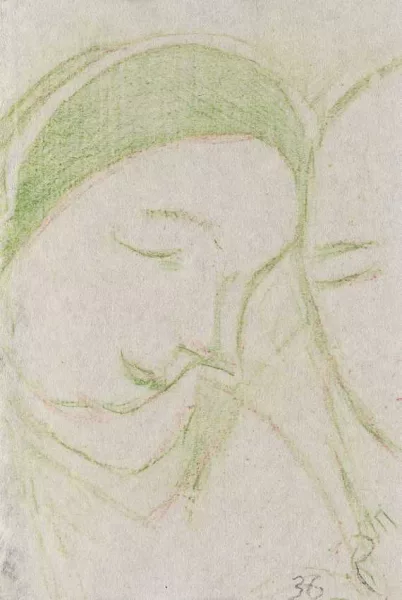 Christian Rohlfs — Schlafendes Ehepaar