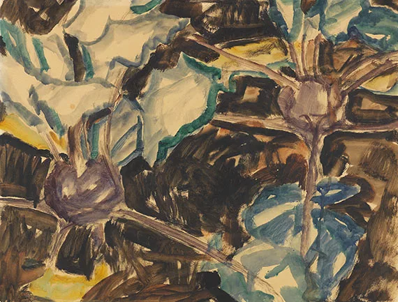 Christian Rohlfs — Kohlrabi