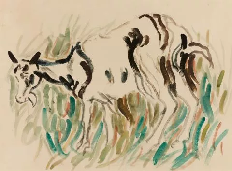 Christian Rohlfs — Ziege