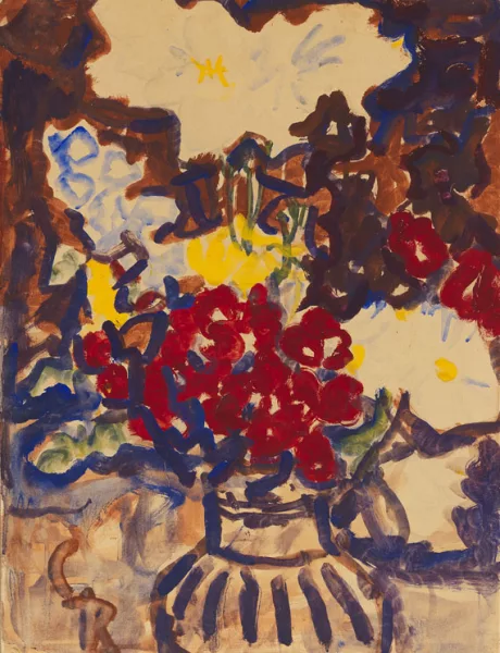 Christian Rohlfs — Bunter Sommerblumenstrauß