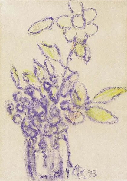 Christian Rohlfs — Blumenvase