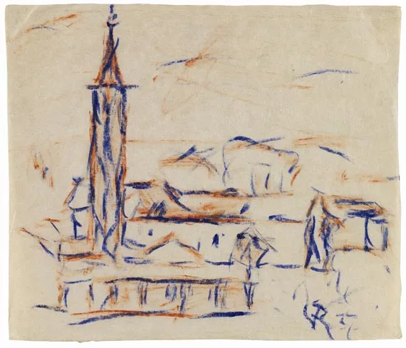 Christian Rohlfs — Collegio-Kirche in Ascona