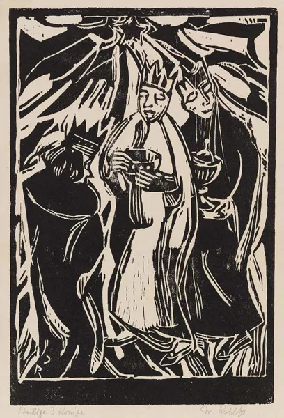 Christian Rohlfs — Die Heiligen drei Könige