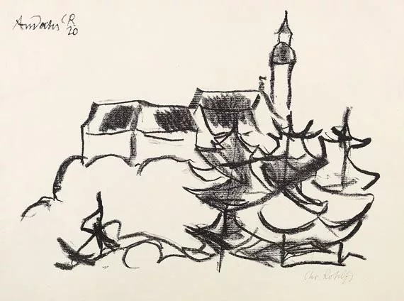 Christian Rohlfs — Kloster Andechs
