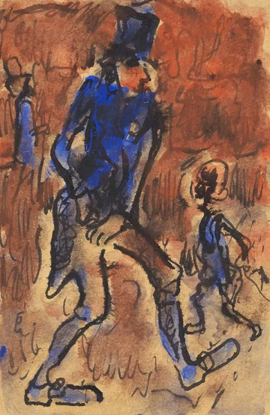 Christian Rohlfs — Spaziergänger