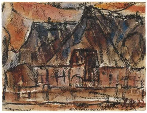 Christian Rohlfs — Bauernhäuser