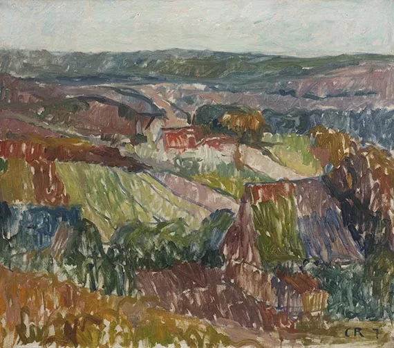 Christian Rohlfs — Landschaft bei Hetschburg