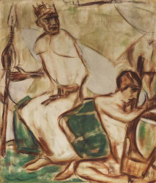Christian Rohlfs — David und Saul