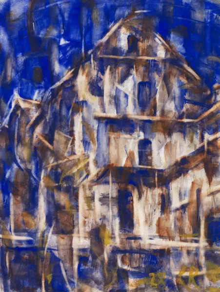 Christian Rohlfs — Tessiner Häuser I