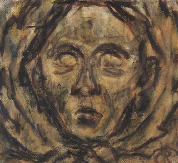 Christian Rohlfs — Kopf (Ornament)