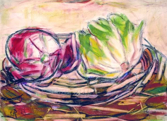 Christian Rohlfs — Kohl und Endivien I