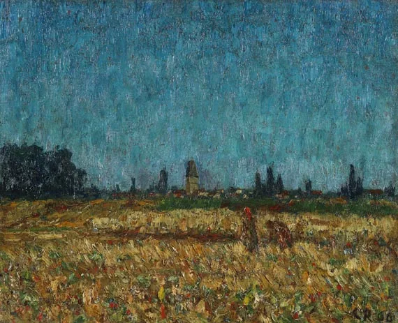 Christian Rohlfs — Blick auf Ehringsdorf bei Weimar