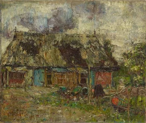 Christian Rohlfs — Bauernkate (Schleswig-Holsteiner Kate)