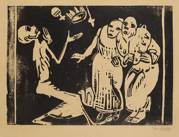 Christian Rohlfs — Tod als Jongleur (Revolution)