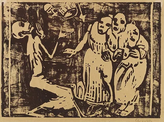 Christian Rohlfs — Tod als Jongleur (Revolution)