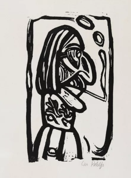 Christian Rohlfs — Der Raucher