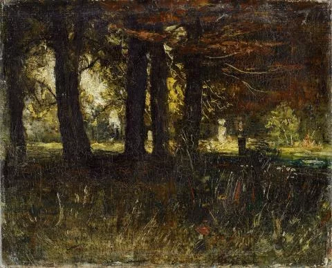 Christian Rohlfs — Im Weimarer Schloßpark