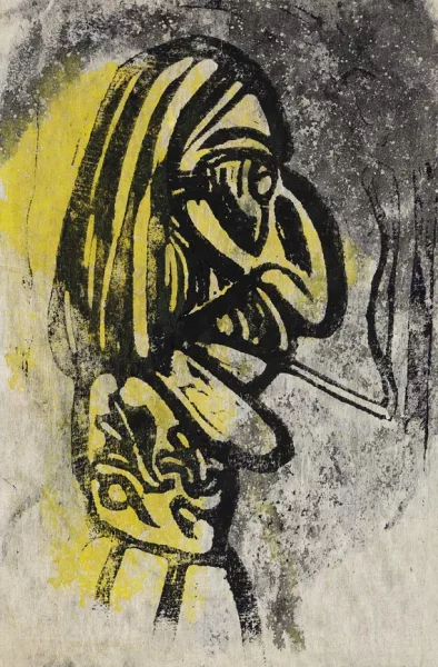Christian Rohlfs — Der Raucher