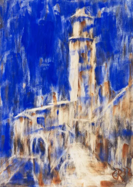 Christian Rohlfs — Kirche in Gandria