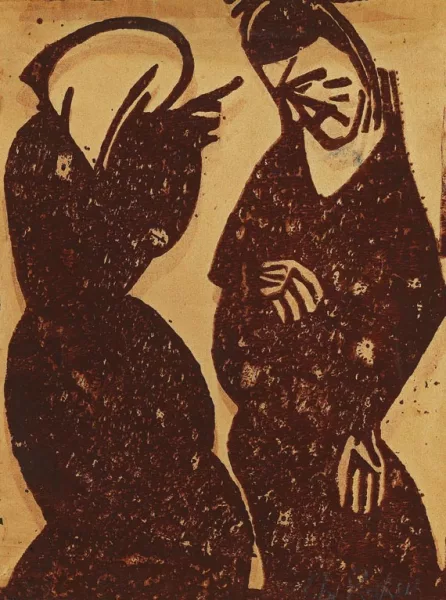Christian Rohlfs — Du bist's gewesen