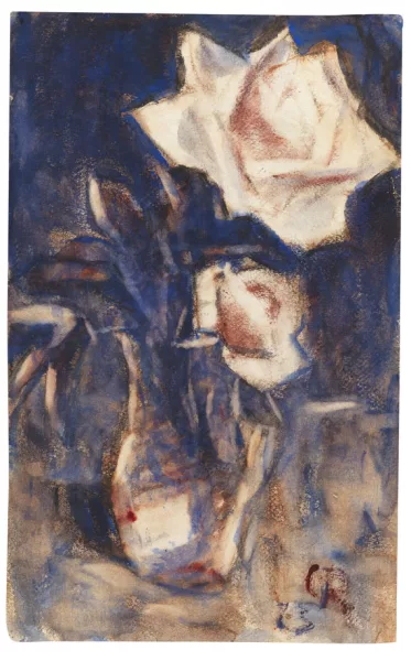 Christian Rohlfs — Rosen in einer Vase