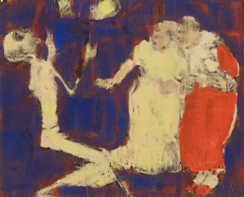 Christian Rohlfs — Tod als Jongleur, 1926