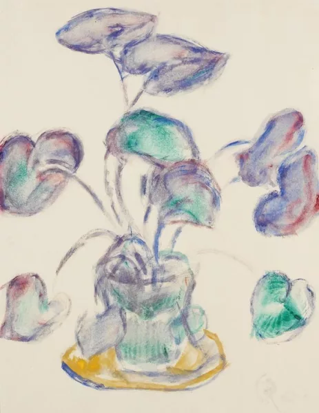 Christian Rohlfs — Alpenveilchen