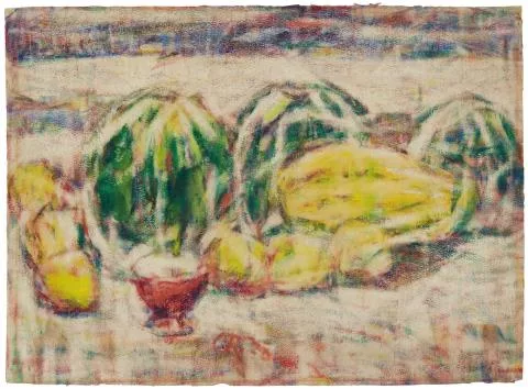 Christian Rohlfs — Stillleben mit Melone