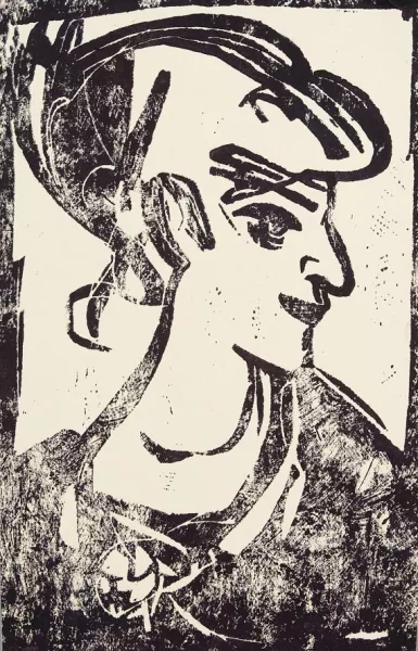Christian Rohlfs — Junge Frau