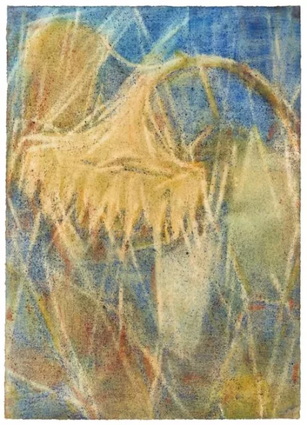 Christian Rohlfs — Sonnenblume (Sonnenblumenkopf)