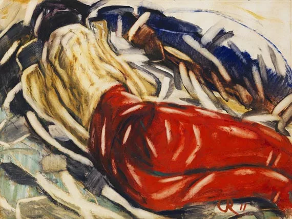 Christian Rohlfs — Liegender Akt (München)