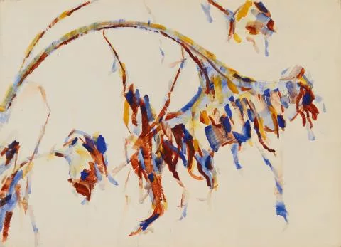 Christian Rohlfs — Hängende Sonnenblume I
