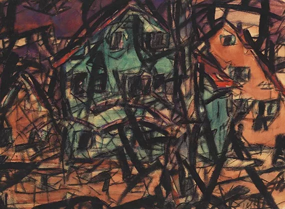 Christian Rohlfs — Häuser