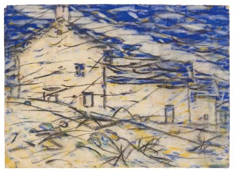 Christian Rohlfs — Berghaus im Tessin