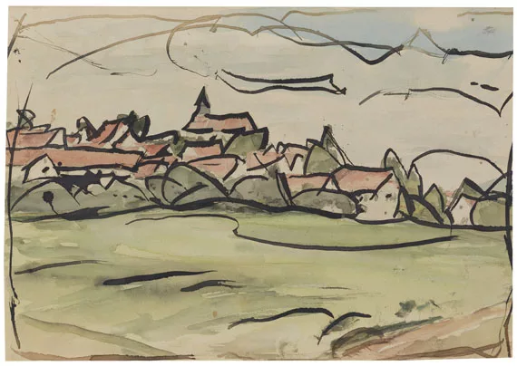 Christian Rohlfs — Dorf
