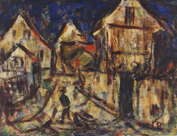 Christian Rohlfs — Häuser in Soest