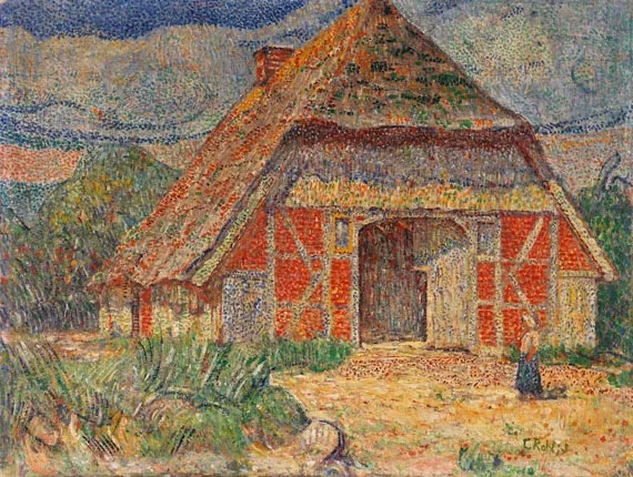 Christian Rohlfs — Holsteinisches Bauernhaus