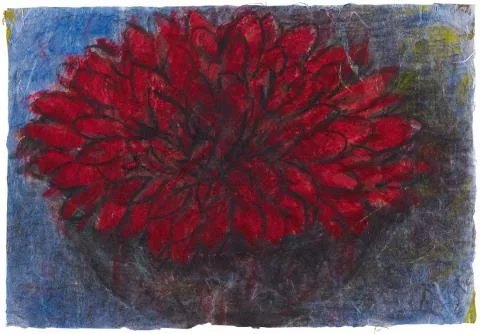 Christian Rohlfs — Rote Blüte