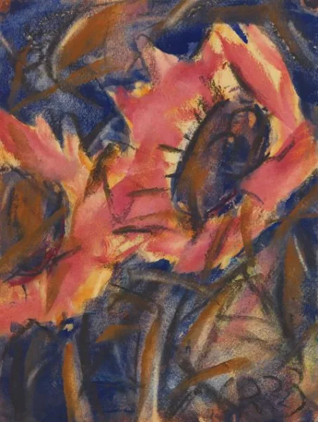 Christian Rohlfs — Sonnenblumen