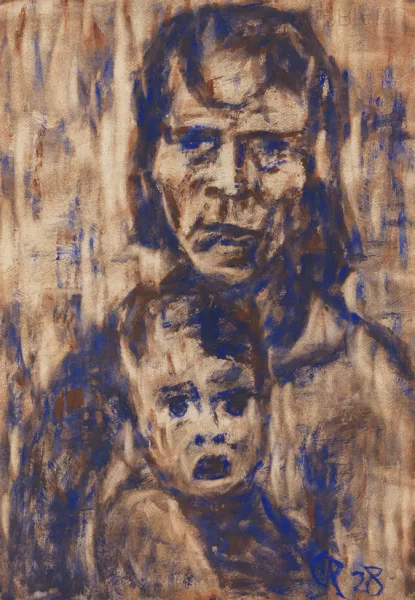 Christian Rohlfs — Mutter mit Kind