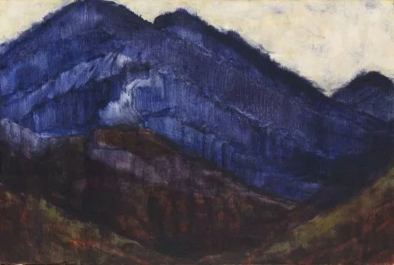 Christian Rohlfs — Die blauen Berge
