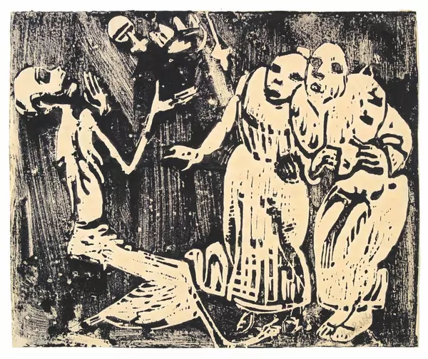 Christian Rohlfs — Tod als Jongleur — Galerie Kornfeld