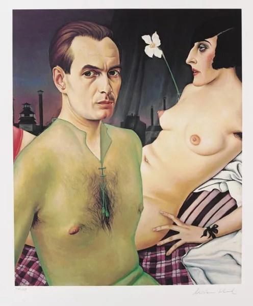 Christian Schad — Selbstbildnis 1927