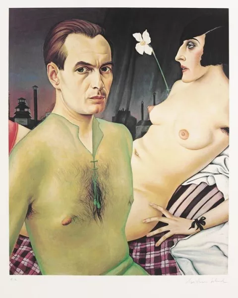 Christian Schad — Selbstbildnis
