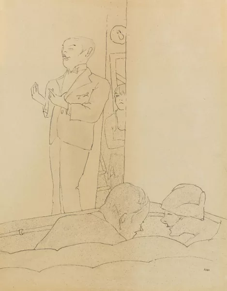 Christian Schad — Probe im Schauspielhaus