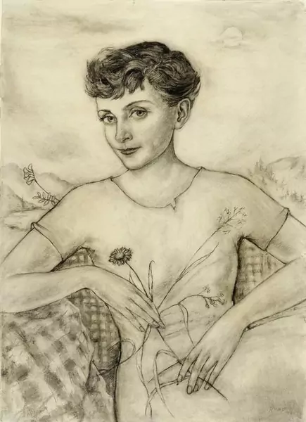 CHRISTIAN SCHAD — The Actress Luise Ullrich. 1940. — Koller Auktionen